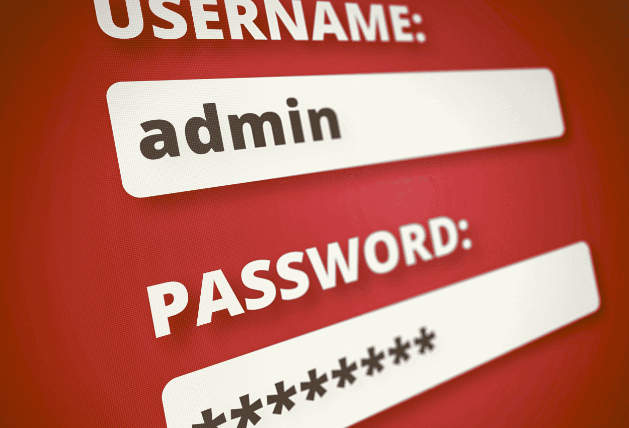 Administrator login credentials used to manage privileged accounts and secure business systems